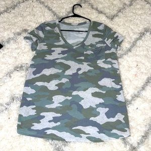 Camo teeshirt
